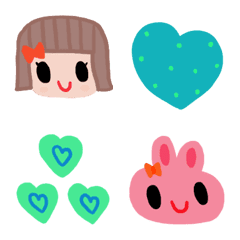 (Various emoji 689adult cute simple)