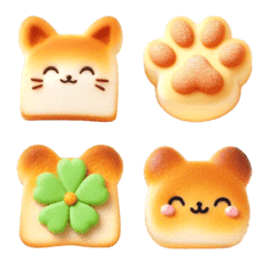 Cat Toast Emoji 10