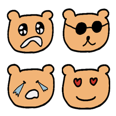 Bear kaomoji