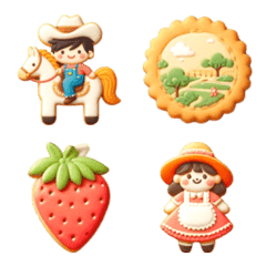 Country Cookie Emoji 9