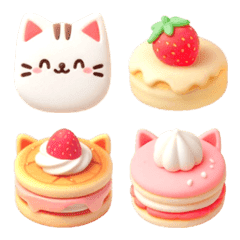 Cat Pancake Emoji 10