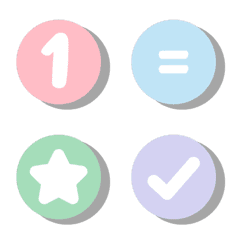 Colorful Number and Symbol Emojis