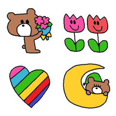 (Various emoji 693adult cute simple)