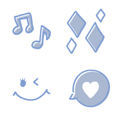 sawayaka blue emoji