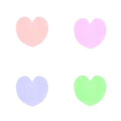 love Heart watercolor 3D Emoji