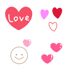 many heart lovely cute emoji