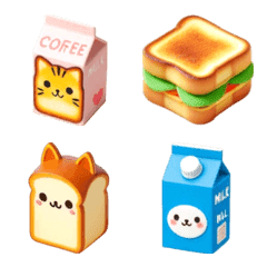 Cat Milk Carton Emoji 6