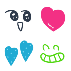 (Various emoji 696adult cute simple)