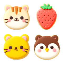 Animal Cookie Emoji 10