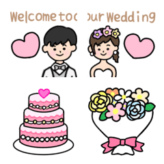 Emoji for weddings and celebrations