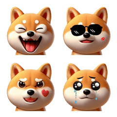 Shiba Inu (emoji) V1