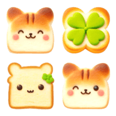 Cat Toast Emoji 11