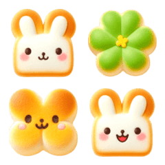 Rabbit Toast Emoji 10