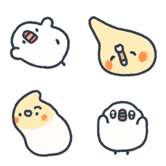 Okame with buncho emoji 2
