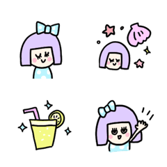 Summer Carefree Yuruko emoji