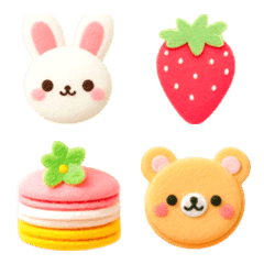Macaron felt Emoji 10