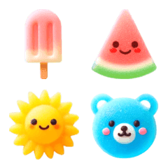 Gummy Summer Emoji