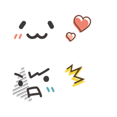 Combinable simple emoji