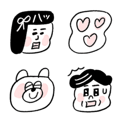 utapero Emoji 7 monochrome