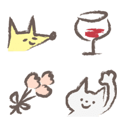 Simple & cute Emoji by Suikaneko