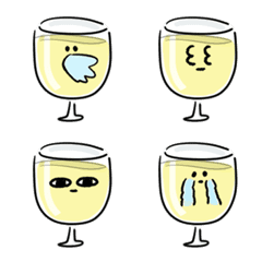anggur putih Percakapan sehari-hari