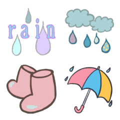 Rainy day soft Emoji