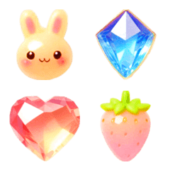 Jewelry Rabbit Emoji