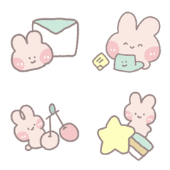 Rabbit pink cute v2