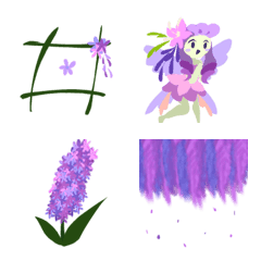 Fairy flower emoji