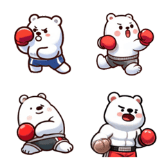 Boxing Polar Bear