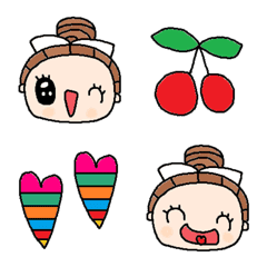 (Various emoji 702adult cute simple)