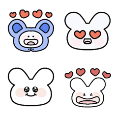 Emoji rabbit cute v1*