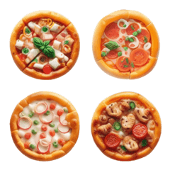 Colorful Mini Pizza Fiesta