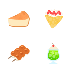 Happy sweets emoji