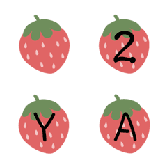 strawberry(alphanumeric symbols)