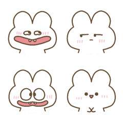 Emoji : rabbit cute v5