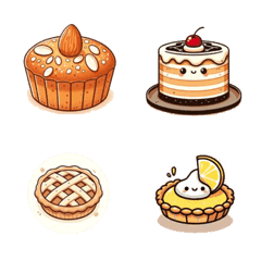Cute Sweets Emoji Set