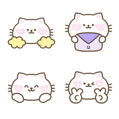 Emoji cat cute cute