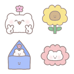 Emoji : Bear cute cute