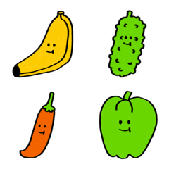 Emoji fruit vegetable narak