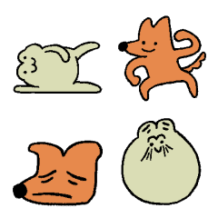 Froggie And His Buddies Animated Emoji