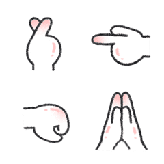 cute hand Emoji 6