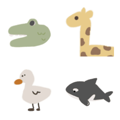 kawaii animals Emoji.