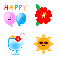 summer cute easy to use emoji