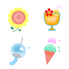 summer easy to use refreshing emoji