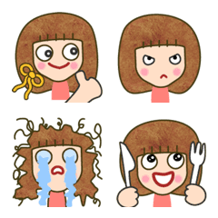 AOI's Cute Girls Emoji
