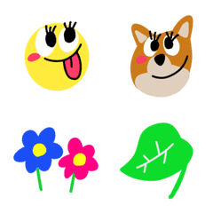 Colorful Pop Cute  Emoji