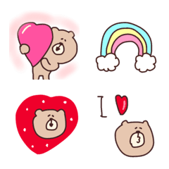 Recommended Kuma-chan, daily emoji