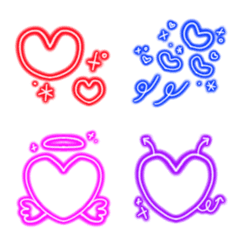 Oshi color Emoji(neon)