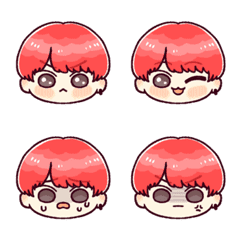 cute emoji(red2)